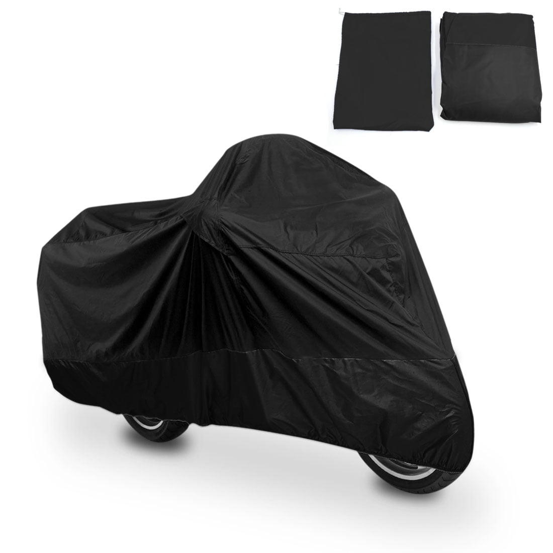 L Black+Silver Motorcycle Cover For Suzuki Katana GSXR 600 750 1000 TL1000R