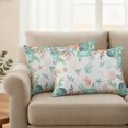thumbnail image 6 of Outdoor Pillow Covers 20x12 Set of 2, Beach Coastal Waterproof Patio Throw Pillow Covers for Couch Sofa Chair, Summer Coral Starfish Nautical Ocean Decorative Pillowcases for Throw Pillows, 6 of 9