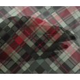 thumbnail image 4 of oneOone Viscose Chiffon Fabric Tartan Check Decor Fabric Printed BTY 42 Inch Wide, 4 of 4