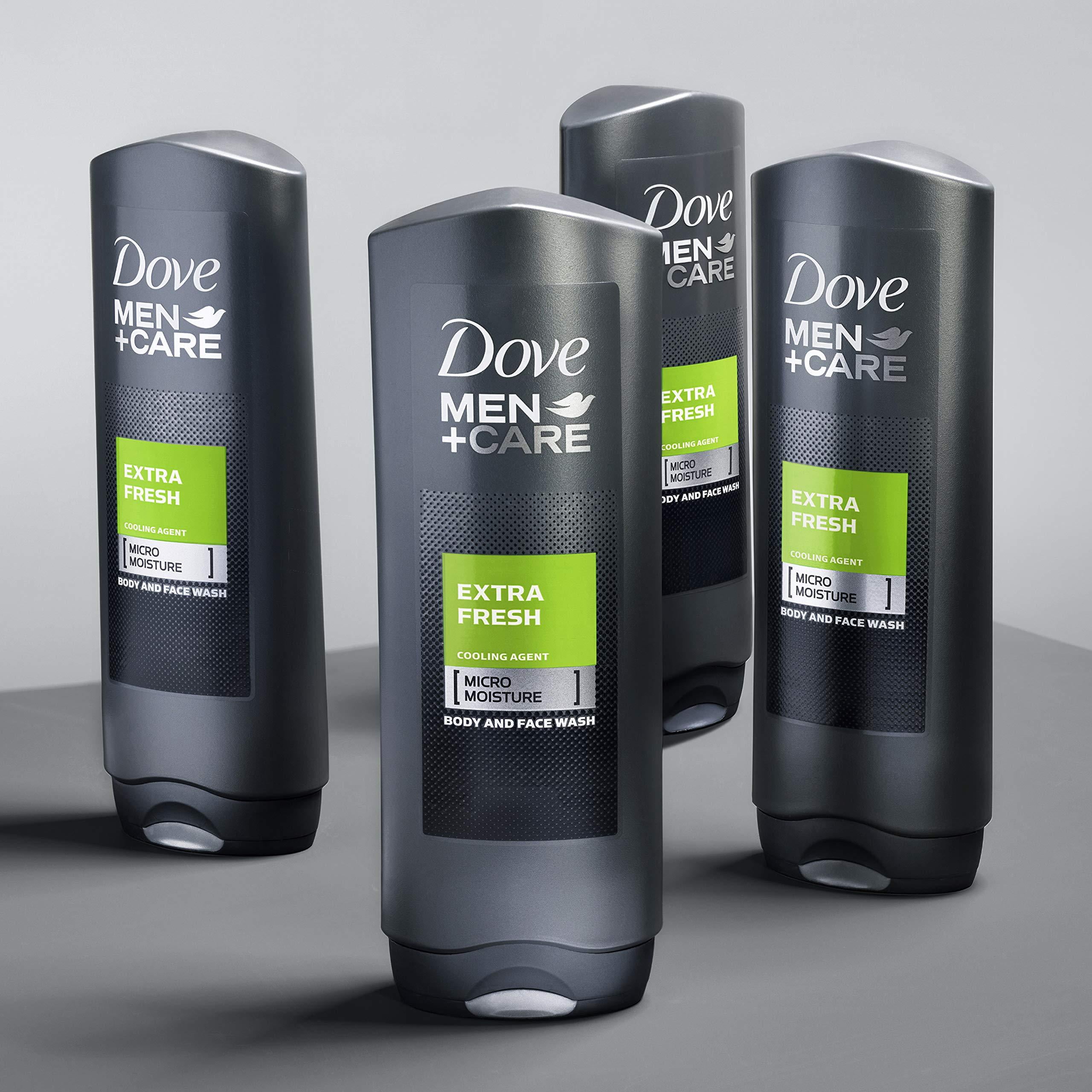  Dove Men+Care Foaming Body Wash to Hydrate Skin Extra