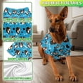 thumbnail image 5 of Australian Shepherd Hawaiian Shirt, Cute Aussie Dog Pattern Button Down Shirt for Adults or Dogs, Cuban Collar, Short Sleeve Polyester Summer Shirt, 5 of 8