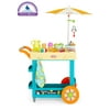 Little Tikes 2-in-1 Lemonade & Ice Cream Toy Cart with 25 Pieces and Chalkboard, Pretend Play Kitchen Toys Playset, Multi-Color for Kids Girls Boys Ages 2+