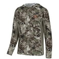 thumbnail image 4 of BASSDSASH Men's UPF 50+ Lightweight Hunting Camo Hoodie Quick Dry Performance Long Sleeve Fishing Shirt with Hood FS30M, 4 of 6