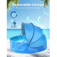 thumbnail image 2 of Piscina infantil Hikiddy plegable con toldo de 120 cm para 6 a 48 meses, 2 of 9
