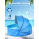 thumbnail image 2 of Piscina infantil Hikiddy plegable con toldo de 120 cm para 6 a 48 meses, 2 of 9