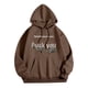 thumbnail image 5 of WILLBEST Sudaderas Deportivas para Hombre, Suéter con Capucha y Bolsillo De Manga Larga para Otoño e Invierno, con Estampado De Conejo Divertido De Color Sólido para Hombre y Mujer XGrande, 5 of 5