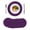 Multicolor, variant on Pure Dark Purple Round 13 Inch Placemats Set of 8, Simple Solid Color HeatResistant Non Slip Place Mats for Dining Table, Wipeable Braided Kitchen Table Mats for Housewarming