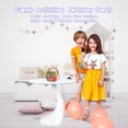 thumbnail image 3 of Altavoz Bluetooth portátil Karaoke Machine YLL Kids, color rosa claro, 3 of 7