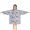 Purple Butterfly Pattern, variant on Purple White Butterfly Pattern Blanket Hoodies for Kids 6-13YR Oversize Wearable Blanket Hoodies for Boys Girls Teens