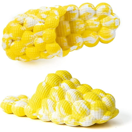 

Womens Massager Slippers Funny Lychee Bubble Unisex Super Soft Sandals Mens Breathable Beach Slides Bath Shower Slippers Bedroom Spa House Sandals