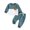 Sapphire Blue, variant on Godderr 2PCS 6M-3Y Newborn Boys Sweatshirt Jogger Pants Outfits for Toddler Tops Sweatpants Patchwork Autumn Casual Clothes
