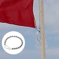 thumbnail image 2 of HLONK 2pcs Flag Weights for Wind Flag Weights Flag Keeps Wrapping Around Pole Flag Pole Parts Curtain Weight Flag Rings Garden Flag Weights Flag Weights, 2 of 9