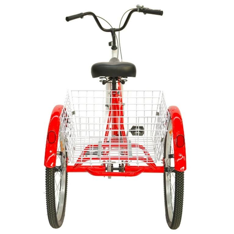 Royal London Adult Tricycle 3 Wheeled Trike Bicycle with Wire Shopping Basket