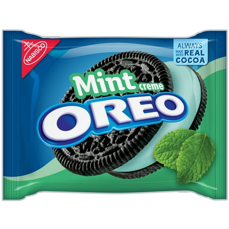 Oreo Chocolate Sandwich Cookies Mint Creme, 15.25 OZ
