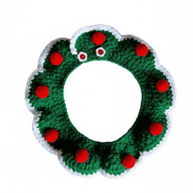 Abbraccia Pañuelo para mascota, navidad tejido, ajustable, regalo