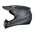 thumbnail image 3 of Casco de bicicleta todoterreno, casco de ciclismo, casco de montar, casco cómodo para moto de cross Gris S, 3 of 9