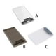 thumbnail image 5 of Cateissary Carcasa de disco duro mecánica SATA a USB 3,0, resistente al desgaste, resistente al agua, carcasa de disco duro, carcasa HDD/SSD con Estaciones de acoplamiento para portátiles Caja rojiza, 5 of 6