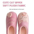 thumbnail image 2 of AUXDIQ Mens Womens Comfort Slippers Plush Lining Winter Memory Foam House Shoes Slip On Bedroom Slippers, 2 of 5