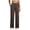 #+001Brown, variant on Hogleaql Dress Pants Women Trendy Straight Leg Work Trousers High Waisted Stretchy with Pockets Going Out Business Loose Pants Khaki L