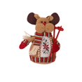 thumbnail image 1 of Kearding Muñeco de juguete de Papá Noel de pie, árbol de Navidad, Reno de Navidad, muñeco de nieve, decoración de , vaso, ventana de Kits de decoración para fiestas, 1 of 4