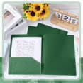thumbnail image 4 of Carpetas de plástico Gueevin, 24 unidades, con bolsillos para tamaño carta, 4 of 6