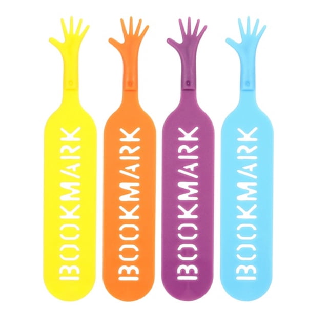 Funny Help Me Bookmarks Pad Note Papelería Novedad Bookmark Set de 4 TUNC Sencillez