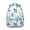 Sky-blue-37, variant on Funny Pig Cartoon School Backpack for Student Farm Animal Watercolor Piggy Print Pattern Cute Artistic Design Aesthetic Book Bag for Student