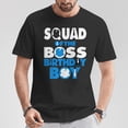 thumbnail image 5 of Squad Of The Boss Birthday Boy Baby Decorations TShirt, 5 of 6