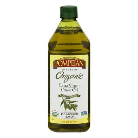 Pompeian Organic Extra Virgin Olive Oil 32 Fl Oz (Best Organic Olive Oil Brands)