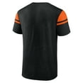 thumbnail image 3 of Men's Fanatics Black Cincinnati Bengals Old School Play Slub T-Shirt, 3 of 3