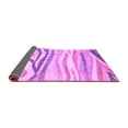 thumbnail image 2 of Ahgly Company Indoor Round Abstract Purple Modern Area Rugs, 7' Round, 2 of 4