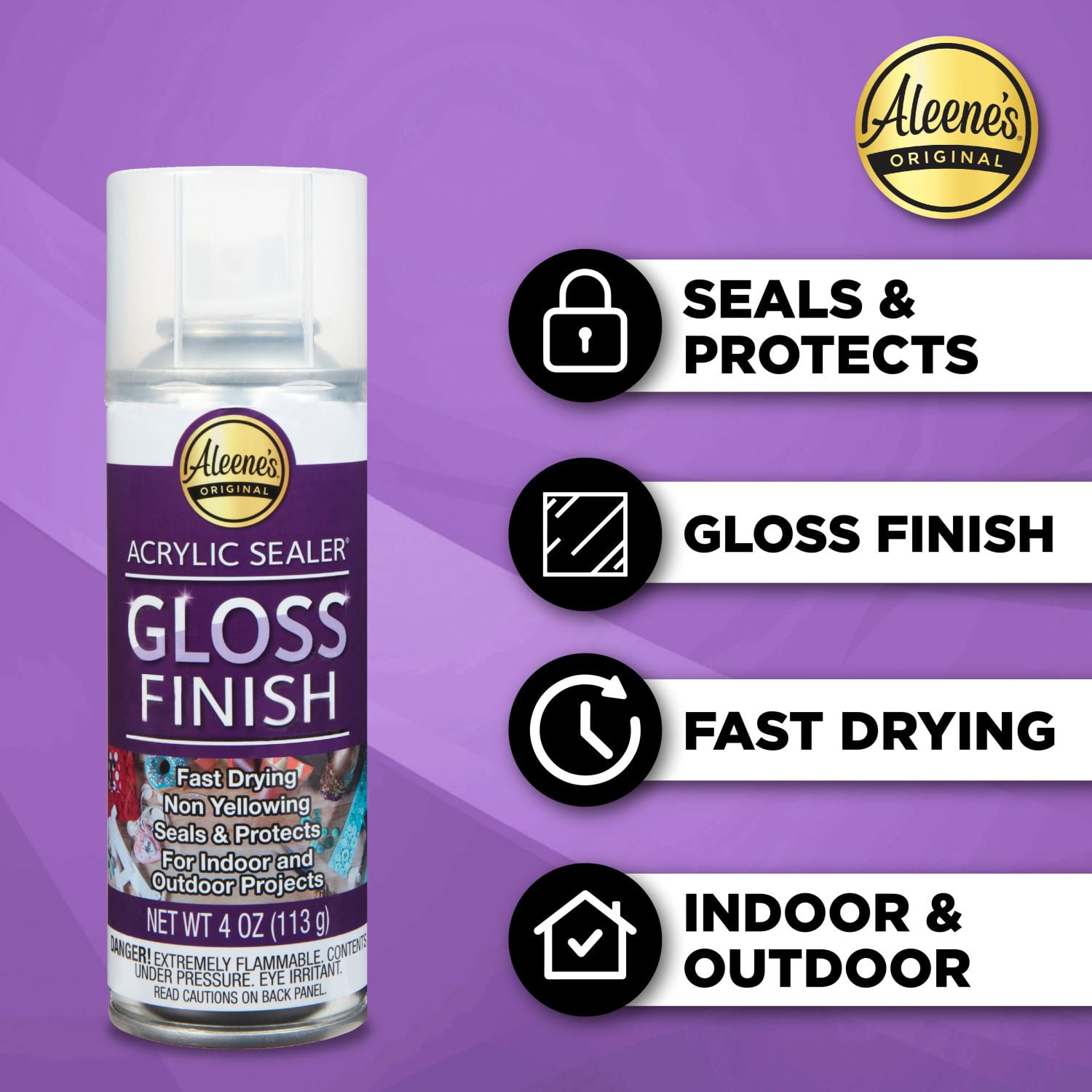 Buy Clear Acrylic Sealer, Gloss at S&S Worldwide