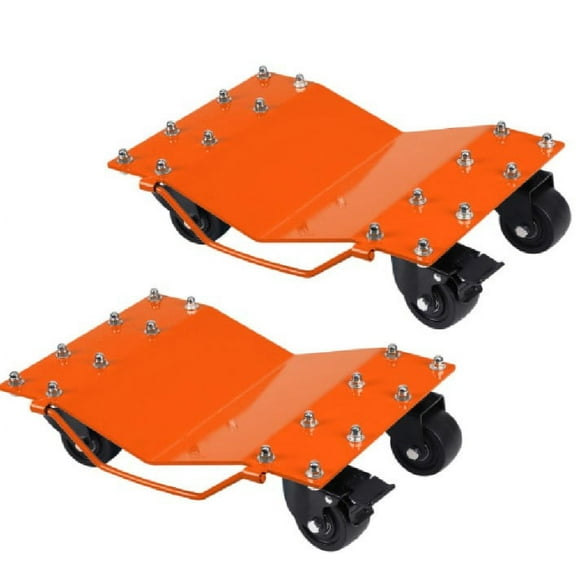 Car Wheel Dolly,4000 lbs Car Moving Cart,Heavy Duty Wheel Dollies Car Tire Stake Tire Cart Moving Cars,Trucks,Motorcycles,Boats,Car Dolly Set of 2