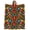 Red, variant on Boho Flower Throw Blanket, Flannel Fleece Blanket with Striped Design for Couch, Red Blue Yellow Colorful Mexico Tribal Soft Breathable All Season Plush Blankets for Sofa Office Chair 30"x40"