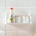 thumbnail image 2 of Self Adhesive Plastic Bathroom Wall Shelf, 2 of 5