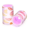 thumbnail image 7 of Yayeee Flameless Candles with Remote Flickering Battery Operated Multi Color Changing, White Grapefruit Slices, 7 of 7