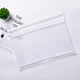 thumbnail image 1 of Estuche transparente de malla de doble capa con cremallera | Bolsa para guardar exámenes | Organizador de bolígrafos y marcadores para la escuela, la oficina y el hogar., 1 of 4