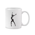 thumbnail image 1 of Silhouette Of Gymnastic Girl. Mug Unisex's -Image by Shutterstock, 1 of 4