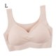 thumbnail image 1 of Sujetador sin costuras Wireless Hacer subir Lingerie Sport Ropa interior transpirable, Albaricoque, L AweSitey AP002552-07, 1 of 7