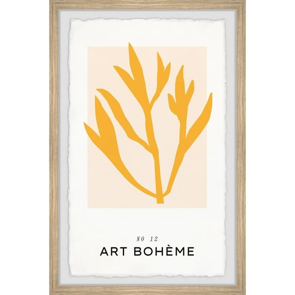 Marmont Hill Art Boheme No 12 Framed Painting Print
