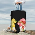 thumbnail image 7 of Susaid Hello Summer Gnome Print Elastic Washable Suitcase Cover with Hidden Zipper, Fits 18-32 Inch Luggage for Protection During Travel-Medium, 7 of 7