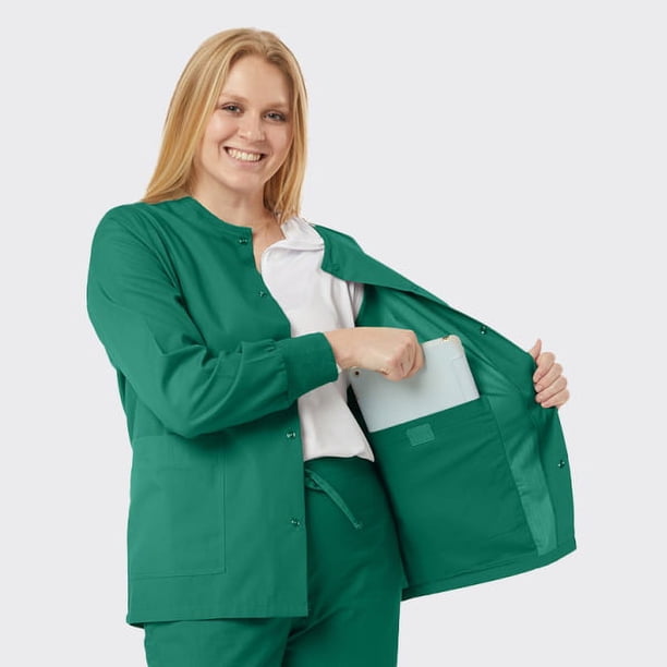 SPECTRUM UNIFORMS Scrub Jackets Doctor Lab Coat -Crew Neck Tops Unisex Soft Fabric Ideal | Medical Professionals, Hospital and Lab Work Wear Hunter Green - Walmart Business Supplies SPECTRUM UNIFORMS Scrub Jackets Doctor Lab Coat -Crew Neck Tops Unisex Soft Fabric Ideal | Medical Professionals, Hospital and Lab Work Wear Hunter Green - Walmart Business Supplies