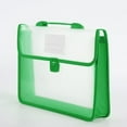 thumbnail image 4 of School savings Plastic Clear Envelopes With Buckle Expanding File Folders Letter/A4 Size Documents Organizer For School Home, 4 of 4