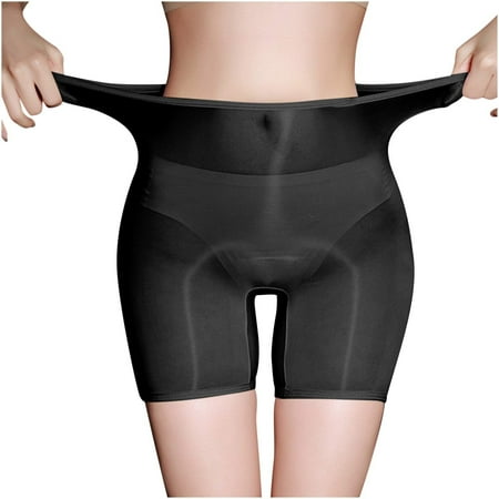 Underwear for Women Briefs Women s Boyshort Panties Seamless Nylon Sheer Mesh Nylon Underwear Stretch Boyshort Panties Briefs Womens High Waisted Underwear Black One Size