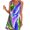 Blue, variant on Aayomet Spring Dress Women's Loose Sleeveless Dress Printed Casual U Neck Sundress Casual Dress,Yellow S