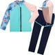 thumbnail image 2 of Odeerbi 7-16 Años Trajes de Baño de Manga Larga Para Niñas Playa de Verano Traje de Baño de Dos Piezas Para Entrenamiento Atlético Traje de Baño de Surf, 2 of 9