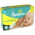 Pampers Swaddlers Diapers Size 2 32 count - Walmart.com