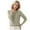 Khaki, variant on Womens Round Neck Pullover Sweater Solid Color Long Sleeve Soft Comfortable Casual Fall Winter Knit Top