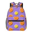 thumbnail image 1 of Easygdp Yellow Lemon And Orange Mochila Ergonómica Versátil para Laptop - Múltiples Bolsillos, Correas Ajustables, Unisex para Escuela, Viajes y Actividades al Aire Libre-One Size, 1 of 5