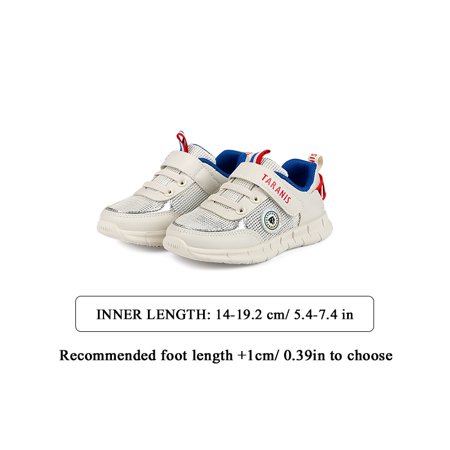 

TARANIS Boys Casual Sneakers With Unique Design Mesh Breathable Comfortable Non-slip Shoes New Year Gift